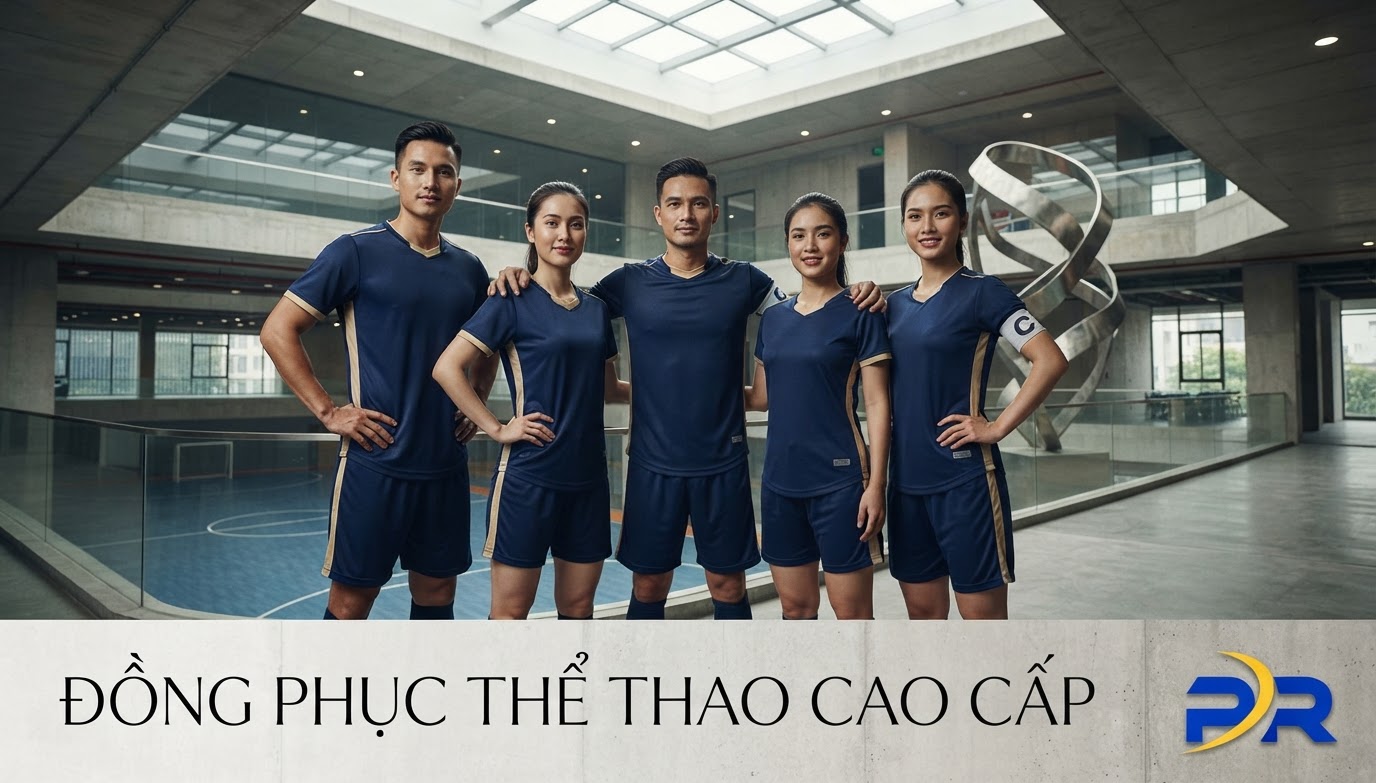 Giải Pháp Thiết Kế Đồng Phục Bóng Đá Doanh Nghiệp: Kiến Tạo Bản Lĩnh Thể Thao Và Định Vị Bản Sắc Thương Hiệu PR SPORT