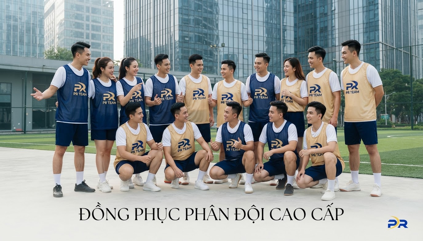 Giải Pháp Áo Bib Phân Đội Lưới Cao Cấp Cho Hoạt Động Thể Thao Và Teambuilding Doanh Nghiệp