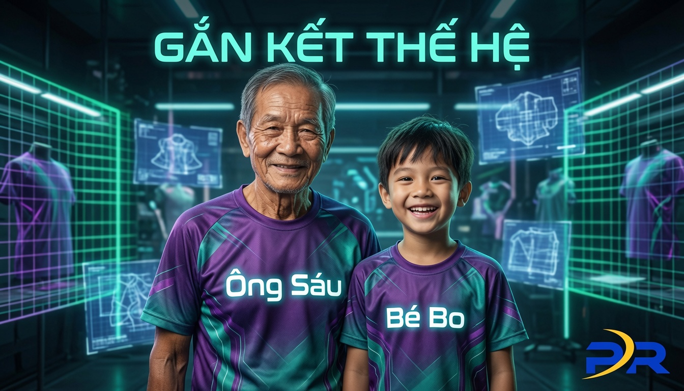 Giải Pháp Thiết Kế Cá Nhân Hóa Trang Phục Chạy Bộ Đa Thế Hệ: Gắn Kết Ông Bà Và Cháu Trong Giải Chạy Fun Run
