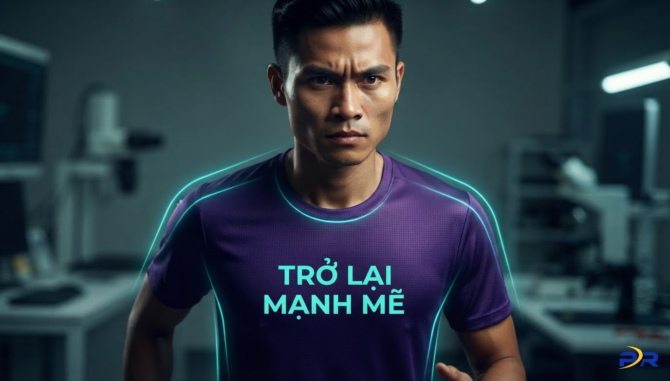 Bản Thiết Kế Bản Sắc Cá Nhân: Chiếc Áo Vinh Danh Sự Trở Lại Đầy Kiêu Hãnh Sau Chấn Thương – Comeback Stronger