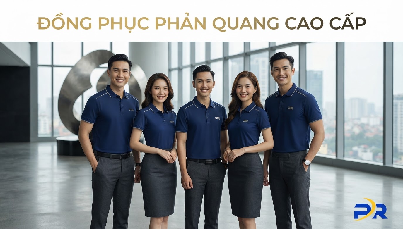 Giải Pháp Tích Hợp Chi Tiết Phản Quang Cao Cấp (Reflective Details) Vào Thiết Kế Đồng Phục Doanh Nghiệp Toàn Diện