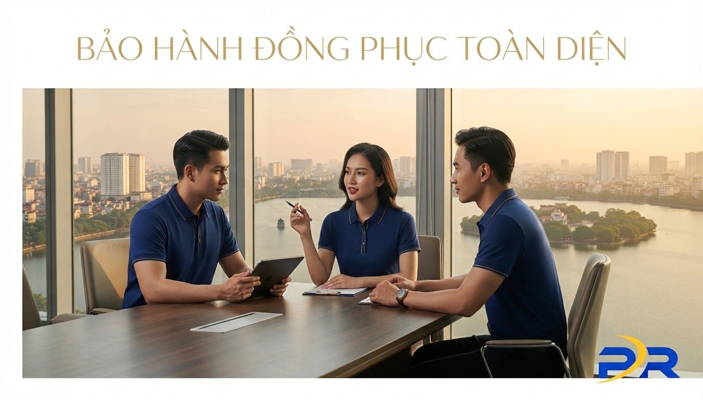 Chính Sách Bảo Hành Đồng Phục Doanh Nghiệp Toàn Diện: Tiêu Chuẩn Cam Kết Chất Lượng Sợi Và Độ Bền Thương Hiệu PR Sport