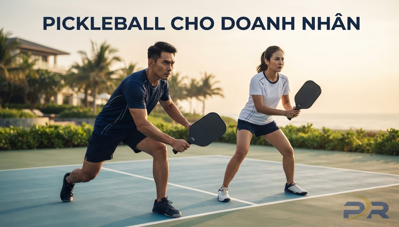 Thiết Kế Trải Nghiệm Pickleball Thượng Lưu Cho Khách Hàng VIP Doanh Nghiệp
