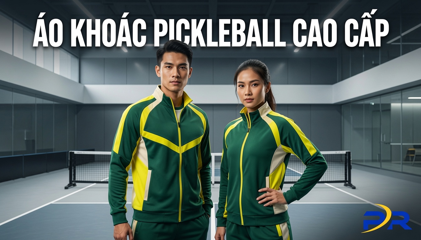 Giải Pháp Thiết Kế Áo Khoác Khởi Động Pickleball Cao Cấp: Đột Phá Động Học Và Kiểm Soát Nhiệt