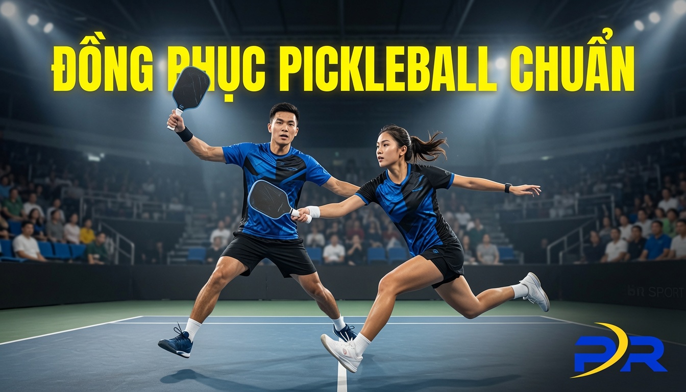 Thiết Kế Đồng Phục Pickleball Chuyên Nghiệp: Nguyên Tắc Phối Màu Chuẩn Thi Đấu Và Bố Cục Định Vị Thương Hiệu