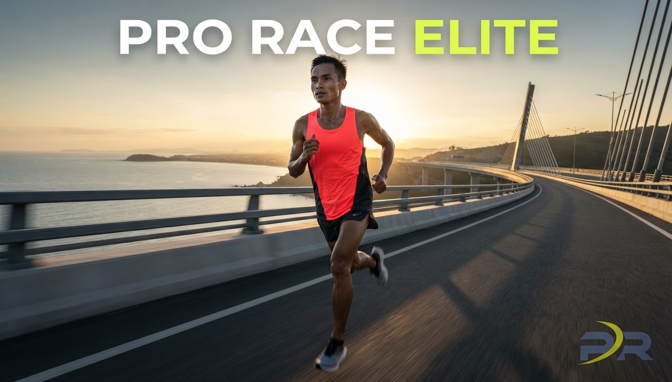Thiết Kế Áo Singlet Đua Siêu Nhẹ Pro Race Cho Vận Động Viên Elite Săn Bục Thành Tích Cao