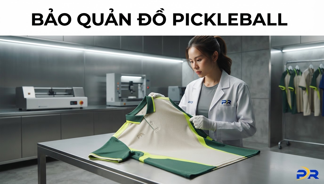 Hướng Dẫn Giặt Ủi Và Bảo Quản Trang Phục Pickleball Công Nghệ Cao Đúng Cách: Cẩm Nang Kéo Dài Tuổi Thọ Sợi Vải Thể Thao Cao Cấp PR Sport