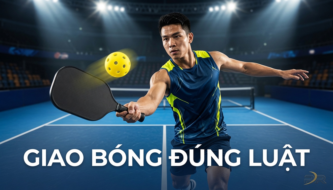 Cách Giao Bóng Pickleball Đúng Luật Và Đầy Đủ Nhất Cho Người Mới Bắt Đầu