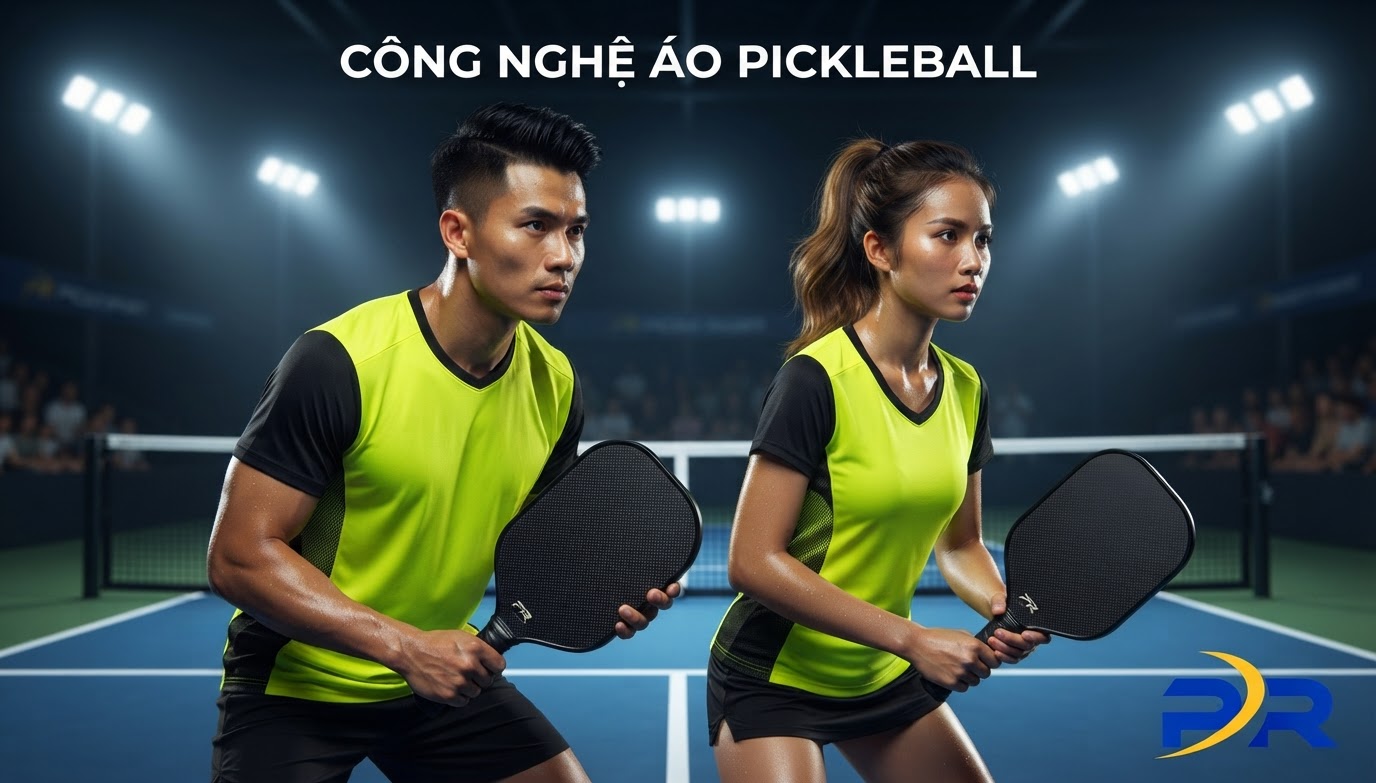 Công Nghệ Mảng Phối Sườn Trên Áo Pickleball: Bí Quyết Tối Ưu Động Lực Học Và Điều Hòa Thân Nhiệt Cho Tuyển Thủ