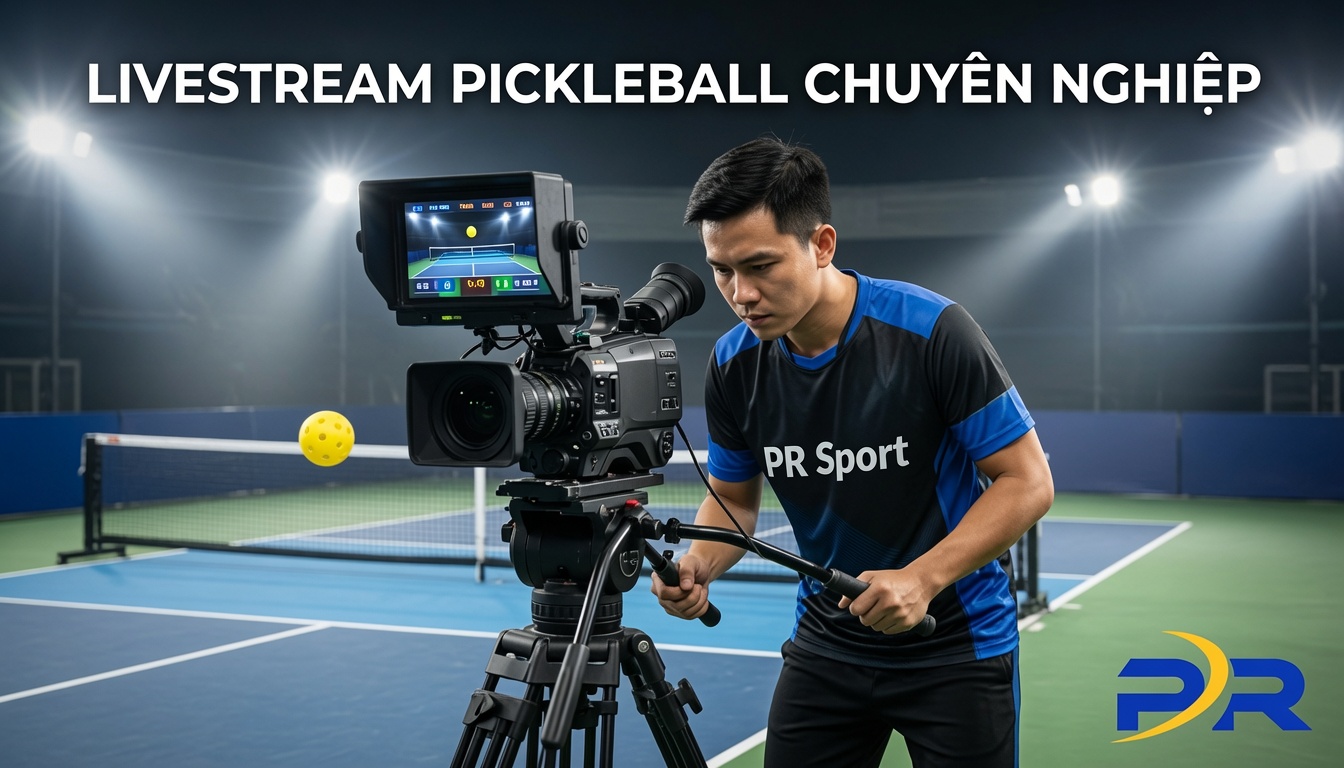 Cẩm Nang Thiết Kế Bộ Nhận Diện Và Thiết Lập Hệ Thống Livestream Giải Đấu Pickleball Chuyên Nghiệp