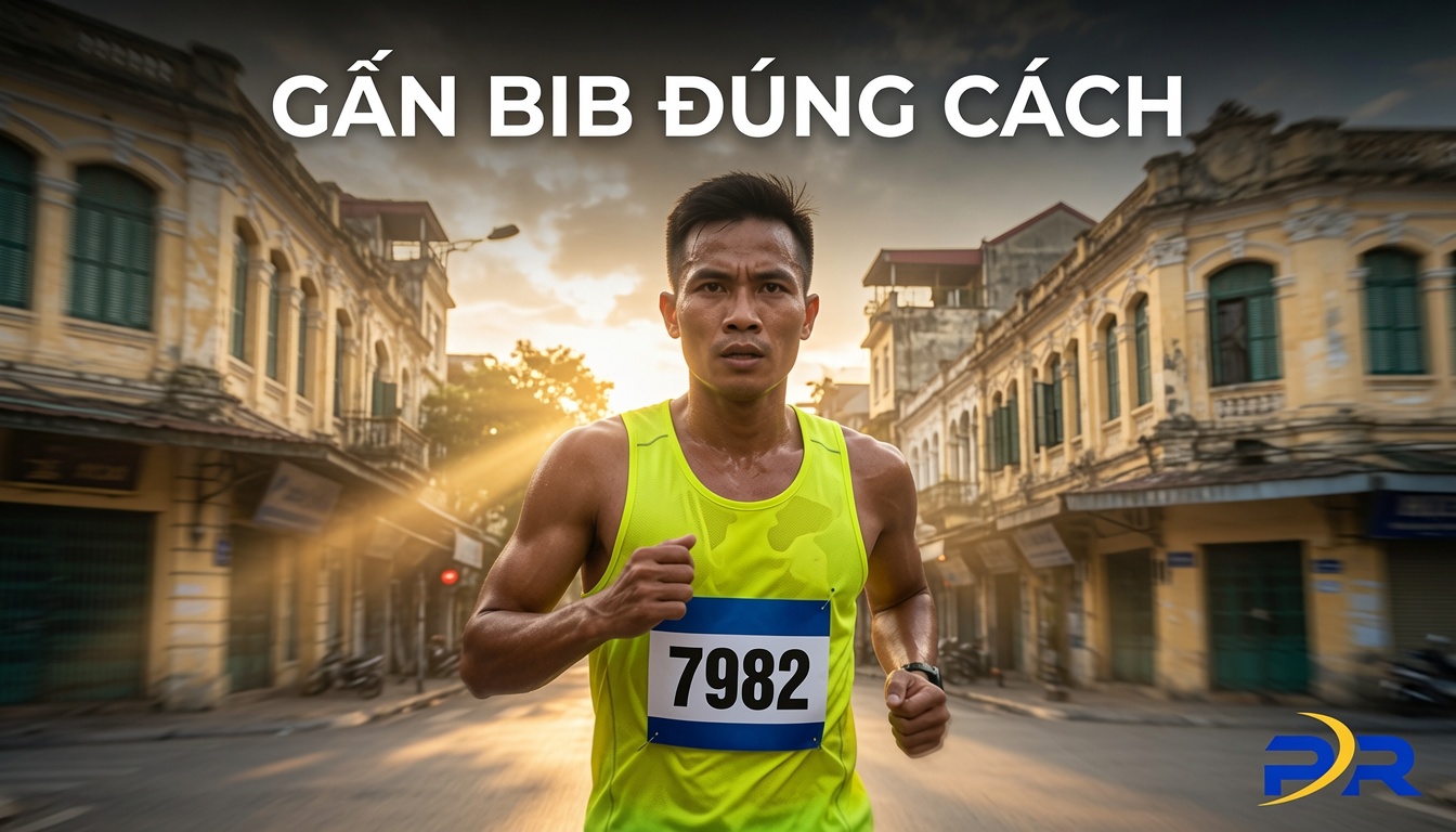 HƯỚNG DẪN CHI TIẾT: CÁCH GẮN, BẢO QUẢN BIB CHẠY BỘ VÀ TRÁNH LỖI CHIP TIMING TRONG NGÀY RACE
