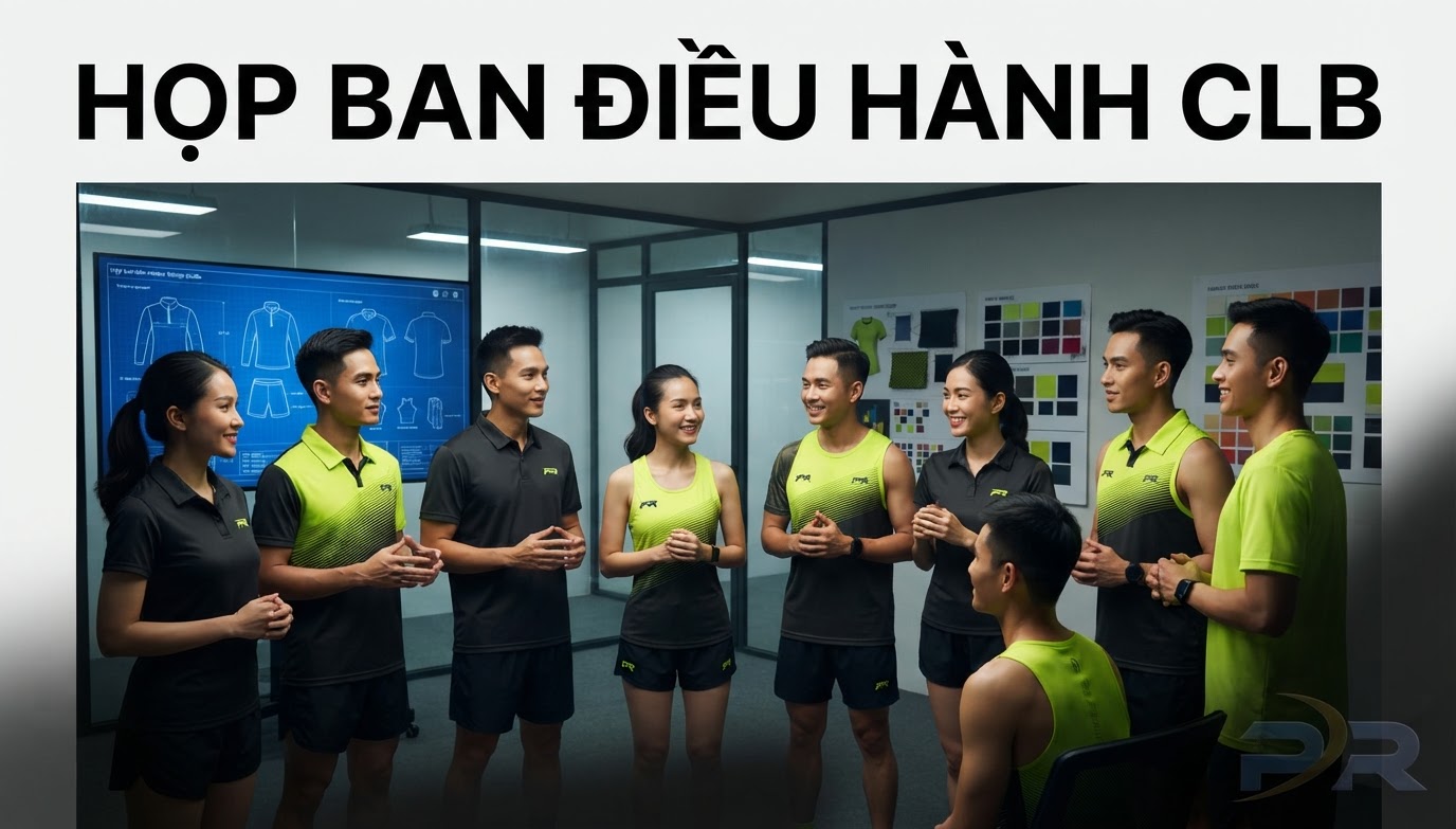 Giải Pháp Tổ Chức Họp Ban Điều Hành CLB Chạy Bộ Chuyên Nghiệp: Tối Ưu Hóa Vận Hành Và Thiết Kế Đồng Bộ Bộ Nhận Diện Đội Nhóm
