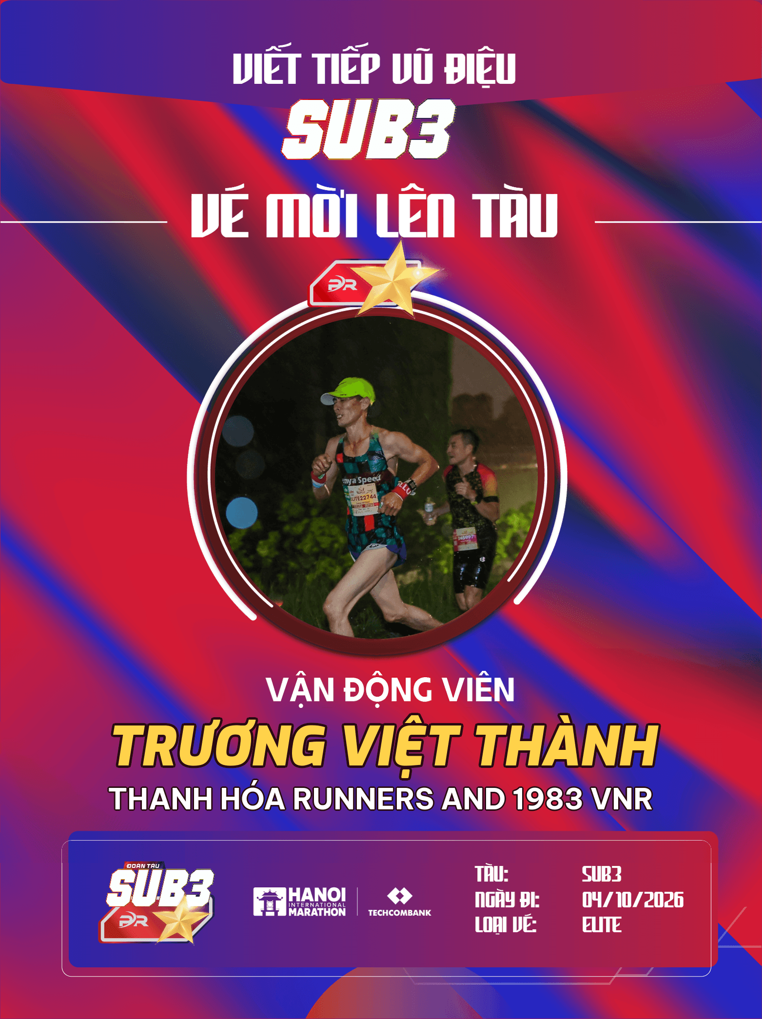 Trương Việt Thành: Bản Lĩnh Tái Sinh Sau Nghịch Cảnh Và Tấm Vé Vàng Lên Đoàn Tàu Sub 3 – 2026