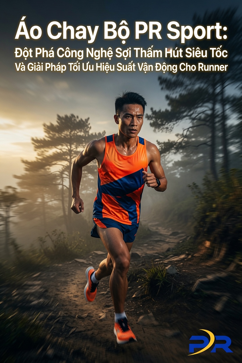 Áo Chay Bộ PR Sport: Đột Phá Công Nghệ Sợi Thấm Hút Siêu Tốc Và Giải Pháp Tối Ưu Hiệu Suất Vận Động Cho Runner