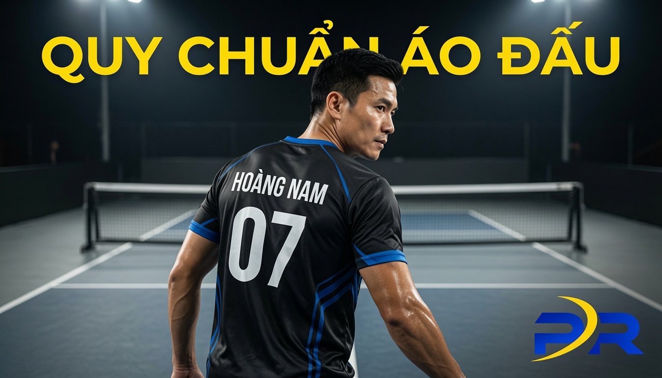 Quy Chuẩn Thiết Kế In Tên Và Số Trên ÁO Đấu Pickleball Chuyên Nghiệp: Tối Ưu Nhận Diện Và Tiêu Chuẩn Thi Đấu Quốc Tế