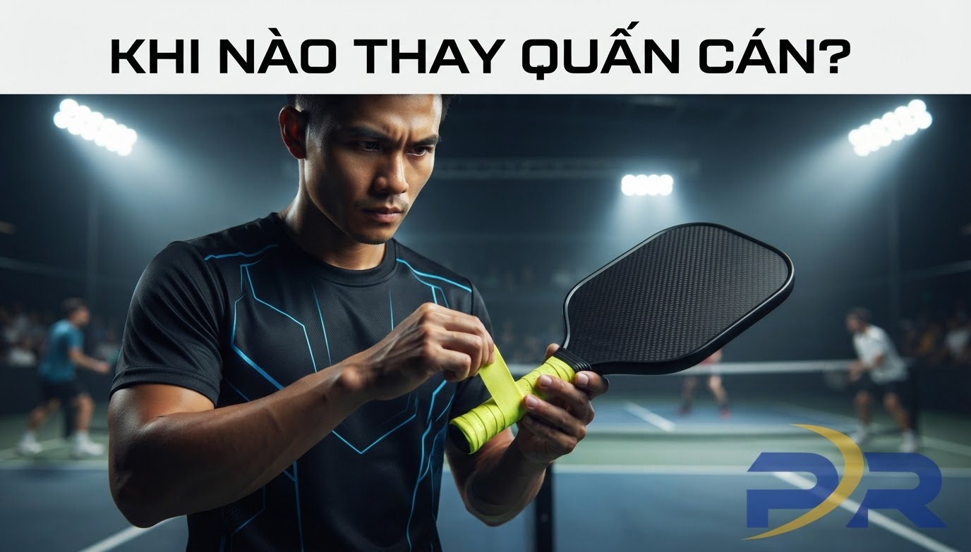 Khi Nào Nên Thay Overgrip Pickleball? Hướng Dẫn Kỹ Thuật Bảo Vệ Cán Vợt Và Tối Ưu Lực Đánh