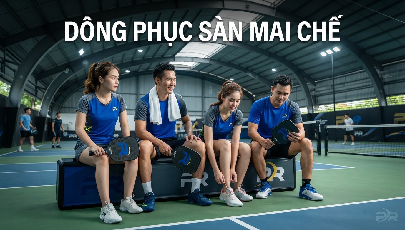 Nhóm Chơi Pickleball Tại Sân Có Mái Che: Cẩm Nang Lựa Chọn Đồng Phục Tối Ưu Nhiệt Học Và Hiệu Suất Thi Đấu