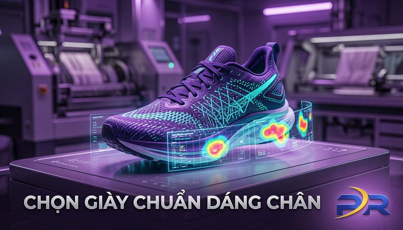 Hướng Dẫn Chọn Giày Chạy Bộ Theo Dáng Chân, Cân Nặng Và Mục Tiêu Tập Luyện: Giải Pháp Cá Nhân Hóa Tối Ưu Hiệu Suất