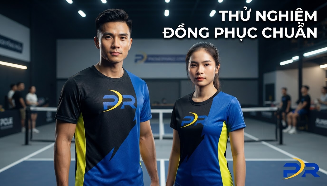 Quy Trình Đặt Mẫu Test Đồng Phục Pickleball Chuẩn Cho Doanh Nghiệp Và CLB