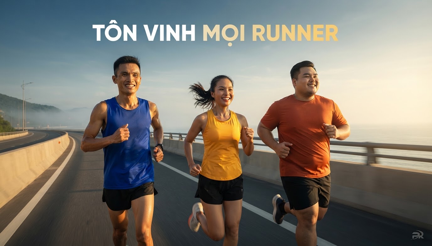 Tôn Vinh Mọi Dáng Hình Runner: Hệ Thống 8 Size Áo Chạy Bộ Chuẩn Nhân Trắc Học Từ XS Đến 4XL