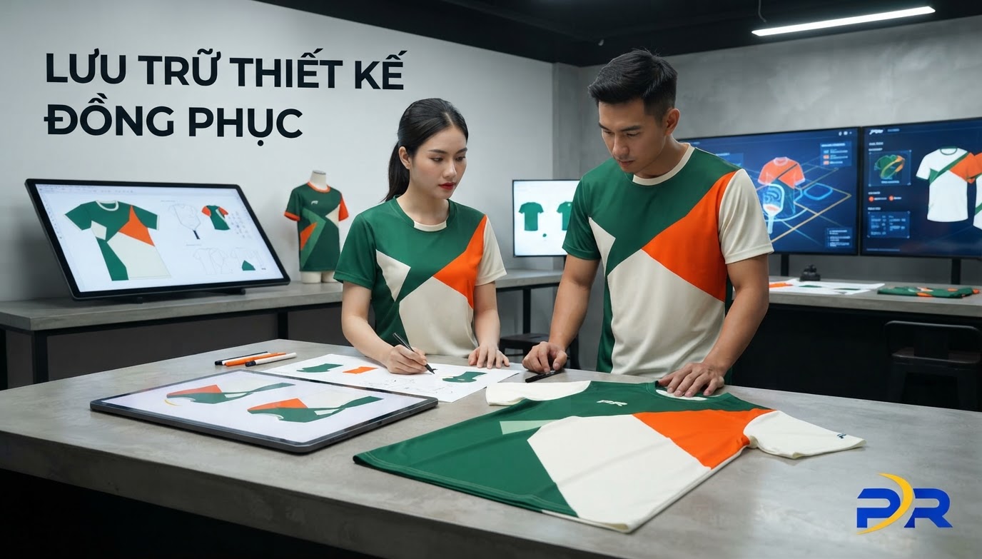 Giải Pháp Lưu Trữ Thiết Kế Đồng Phục CLB Pickleball Chuyên Nghiệp