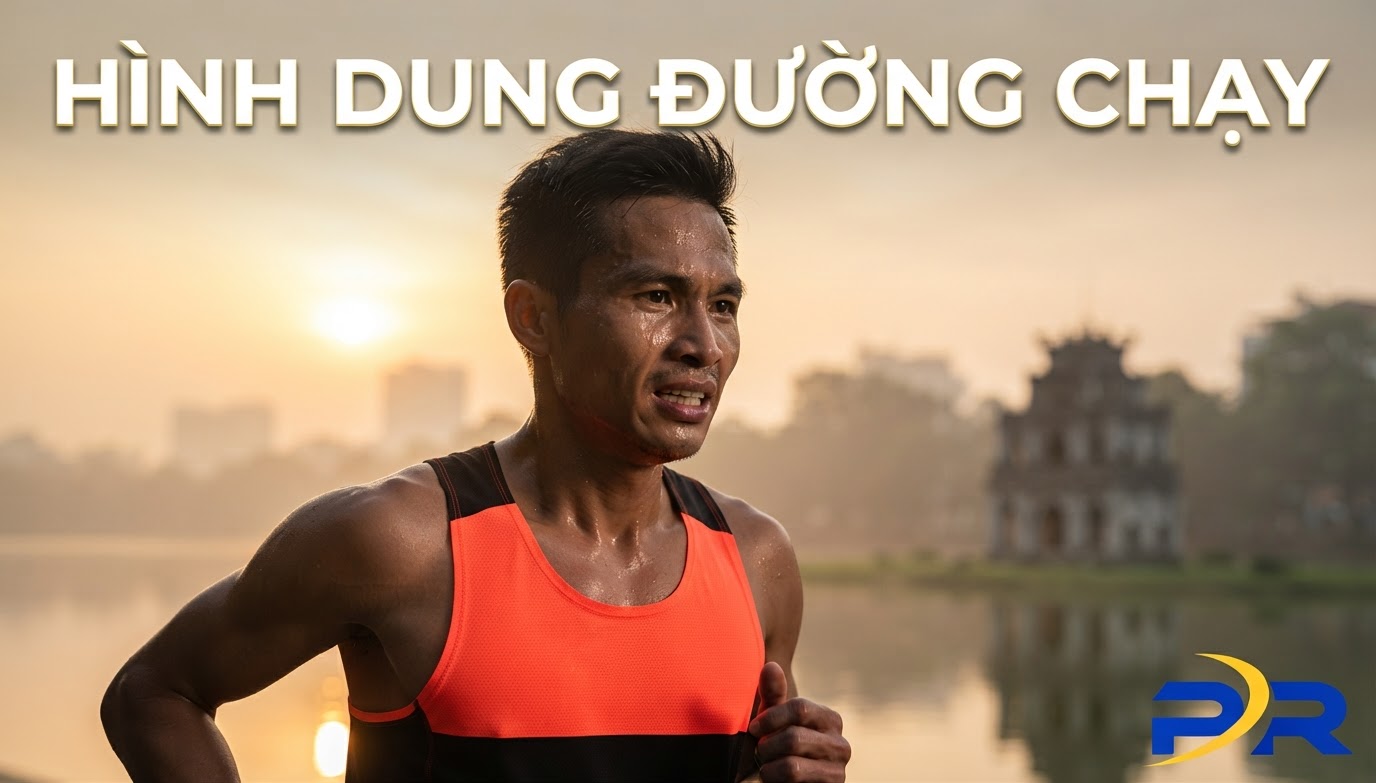 CHIẾN THUẬT HÌNH DUNG ĐƯỜNG CHẠY: BÍ QUYẾT LÀM CHỦ TÂM LÝ VÀ ĐẠT PR TRƯỚC GIỜ XUẤT PHÁT