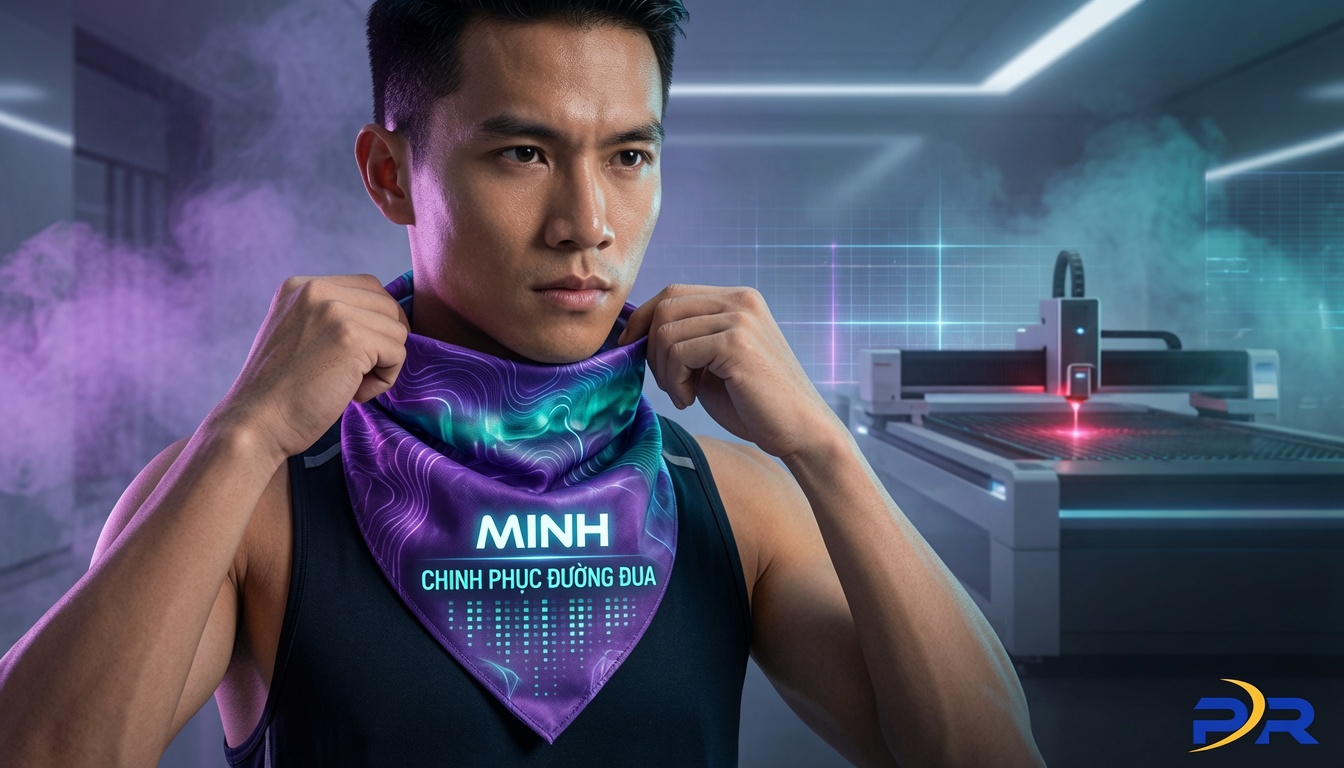 Giải Pháp Cá Nhân Hóa Khăn Đa Năng (Buff/Bandana) Chạy Bộ Cao Cấp: Đột Phá Công Nghệ Sợi Vật Lý, Điều Hòa Thân Nhiệt Và Bản Sắc Độc Bản Cho Runner