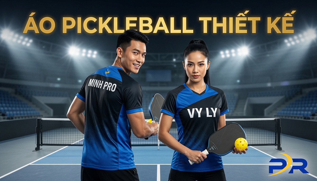 Nghệ Thuật Thiết Kế Áo Pickleball In Biệt Danh: Quy Chuẩn Nhận Diện Đồng Phục CLB Chuyên Nghiệp