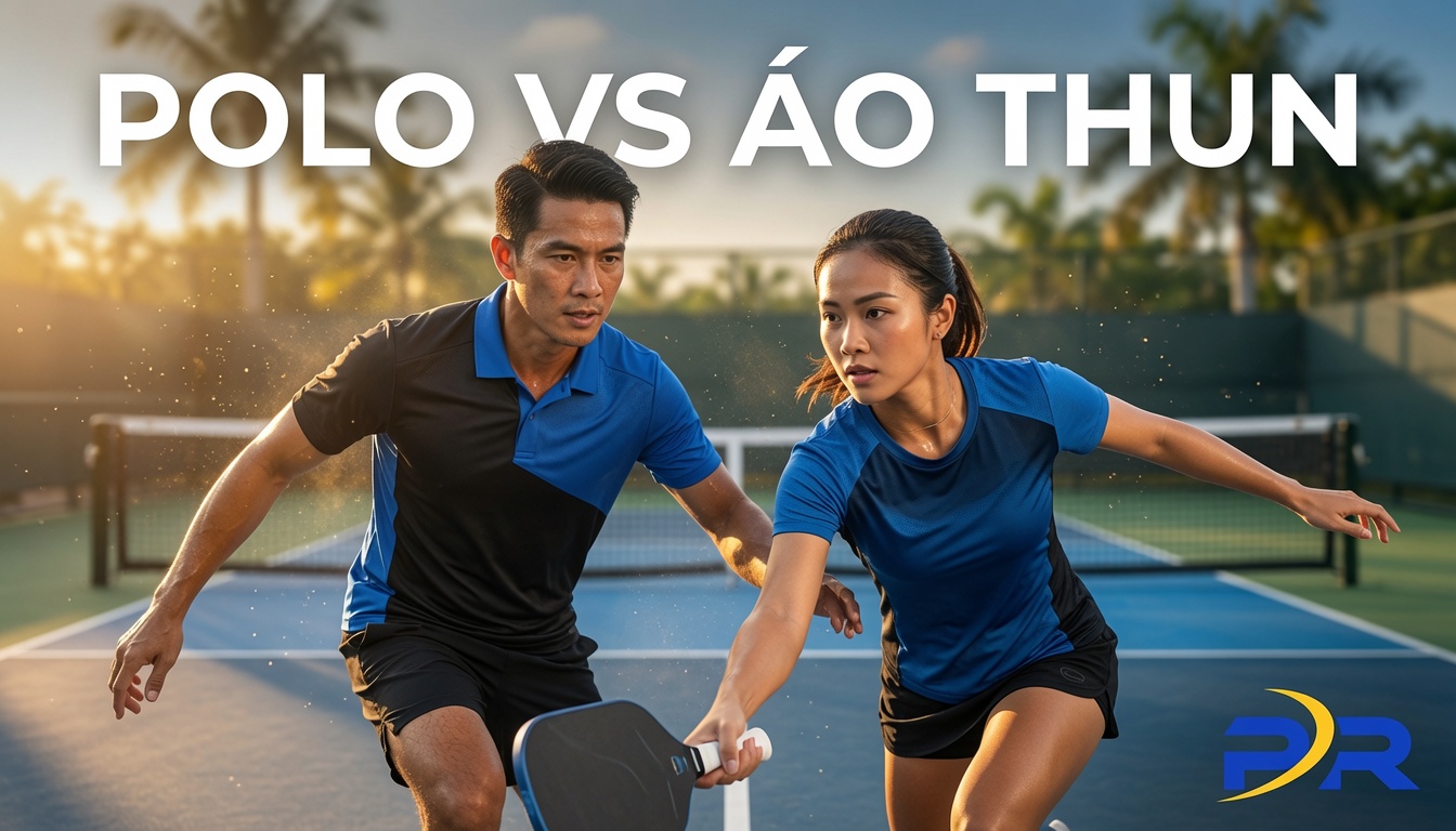 Phân Tích Cơ Học Sợi Vải: Áo Polo Pickleball Khác Biệt Gì So Với Áo Thun Truyền Thống?