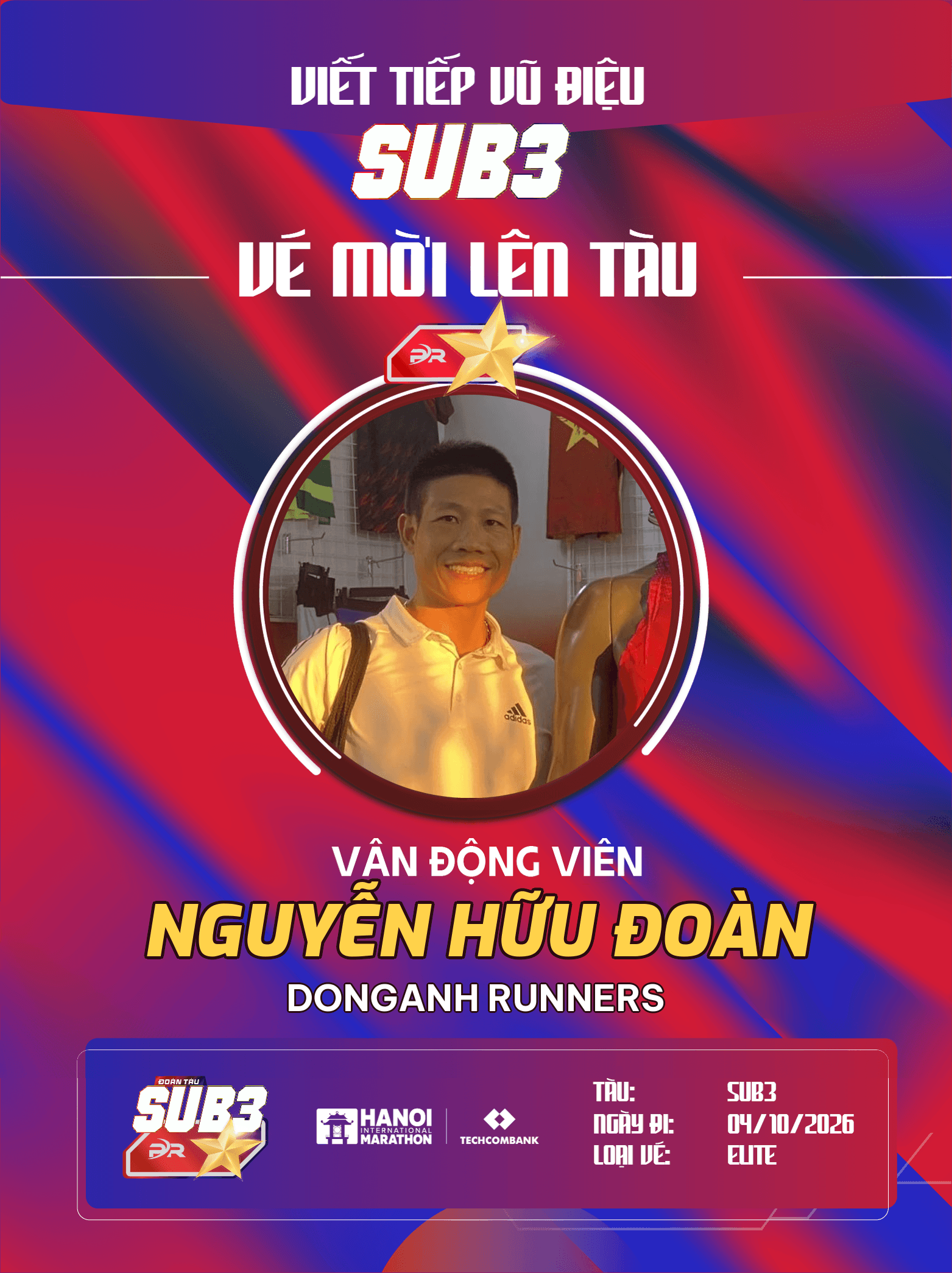 Nguyễn Hữu Đoàn: Đẳng Cấp 2:56:52 Của Chân Chạy DongAnh Runners Và Khát Vọng Đoàn Tàu Sub 3 – 2026