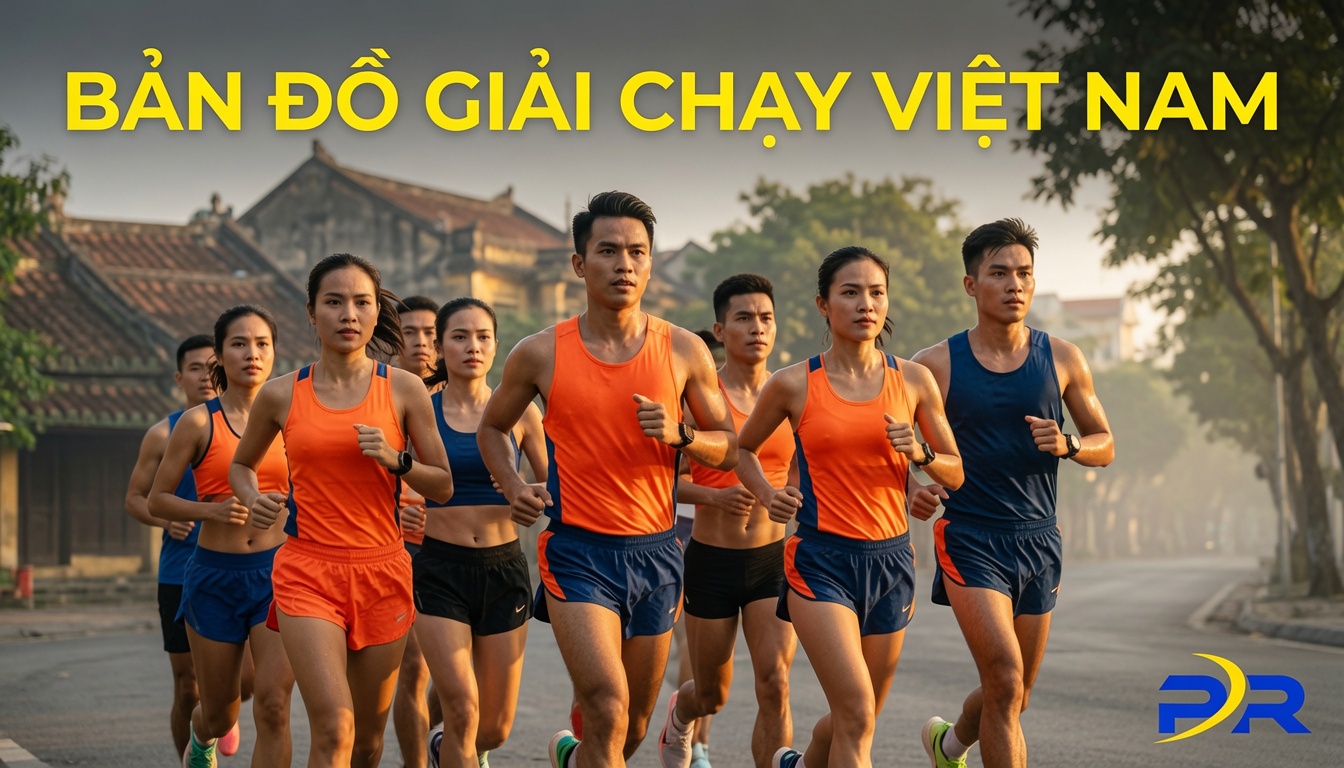 Bản Đồ Giải Chạy PR SPORT: Hành Trình Chinh Phục Cung Đường Di Sản Hà Nội, Hải Phòng, Thanh Hóa, Hội An, Ninh Bình