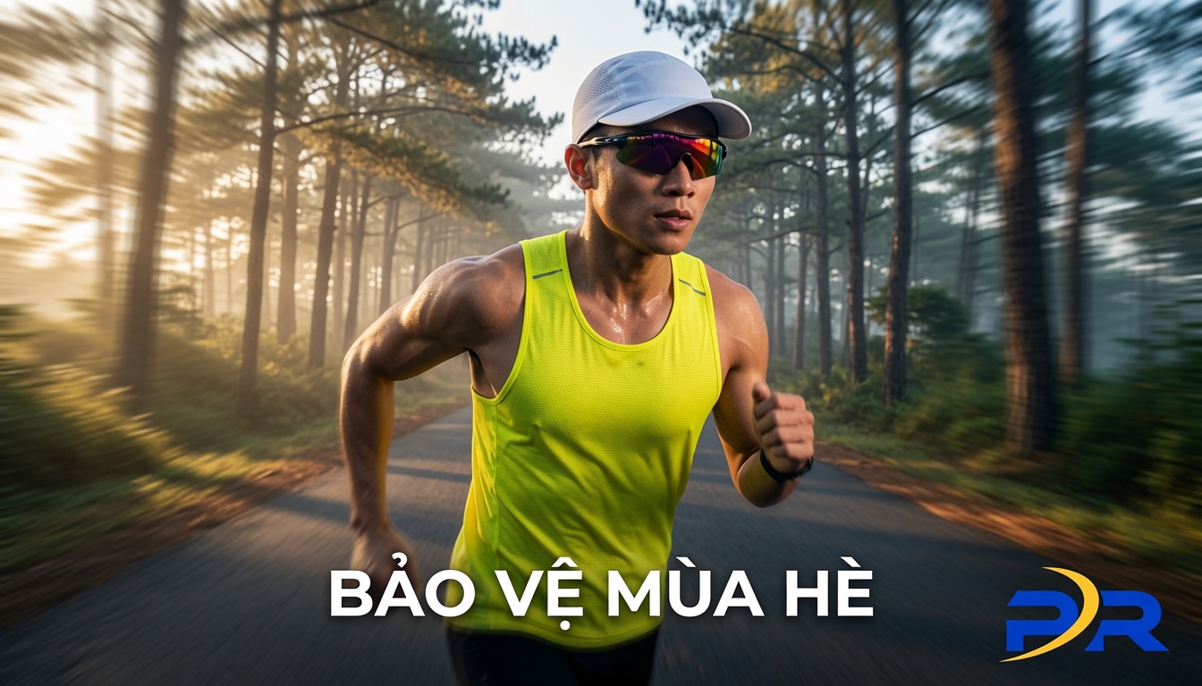 Mũ Và Kính Chạy Bộ Mùa Hè: Lá Chắn Bảo Vệ Hoàn Hảo Giúp Runner Bứt Phá Hiệu Suất