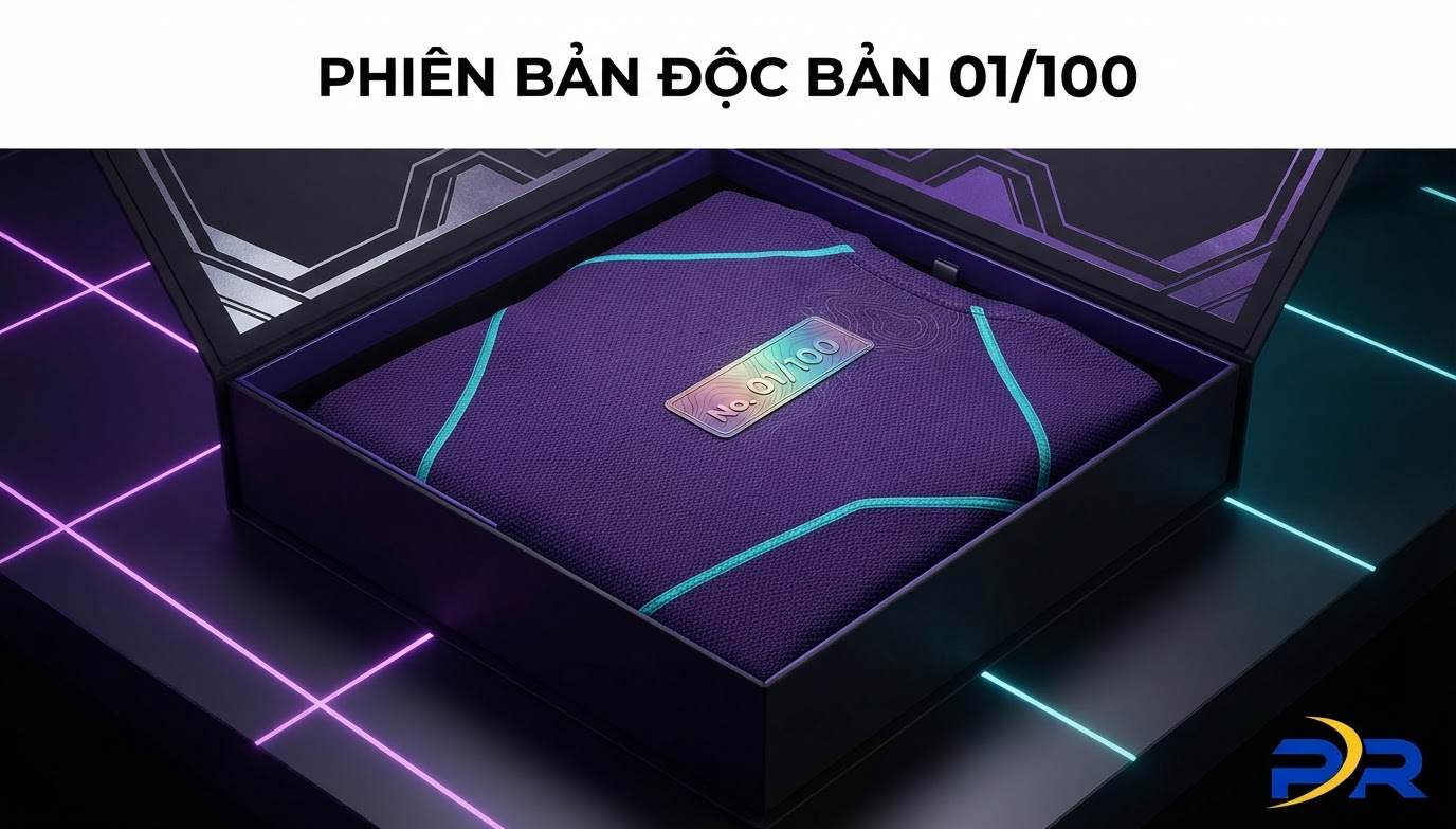 Áo Finisher Phiên Bản Hộp Quà Giới Hạn Đánh Số Thứ Tự Độc Bản No. 01/100: Đỉnh Cao May Đo Cá Nhân Hóa Dành Cho Runner