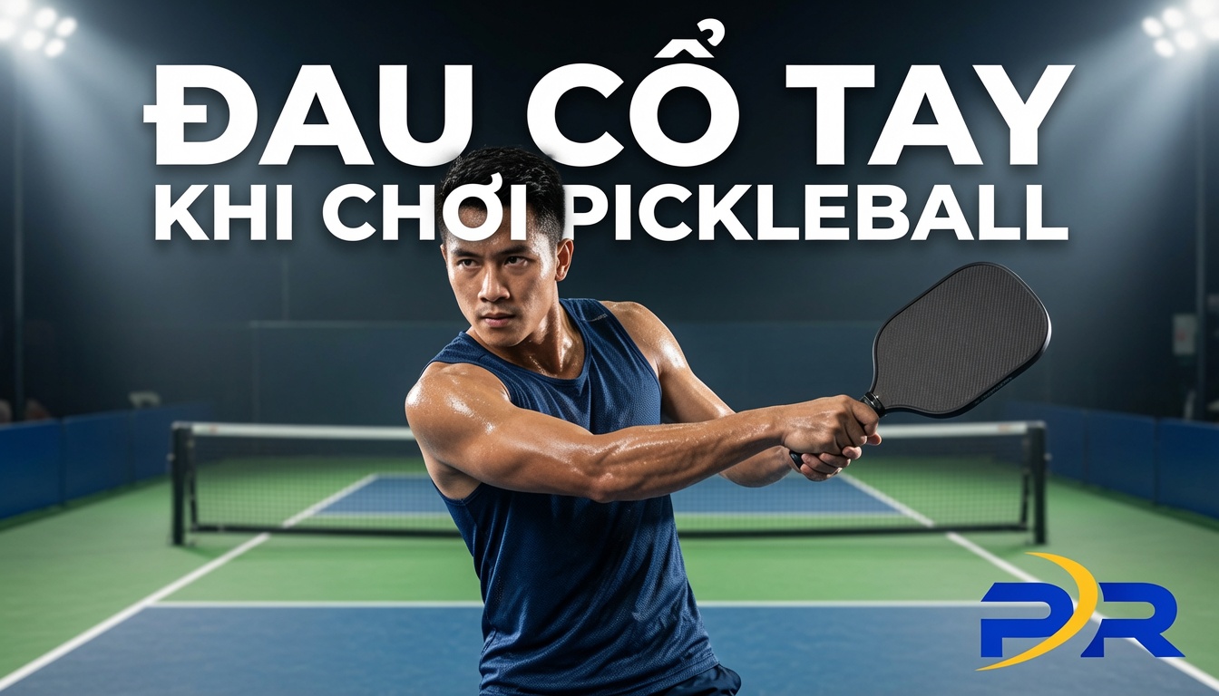 Đau cổ tay khi mới chơi Pickleball thường đến từ đâu? Nguyên nhân và Giải pháp Phòng ngừa Chấn thương