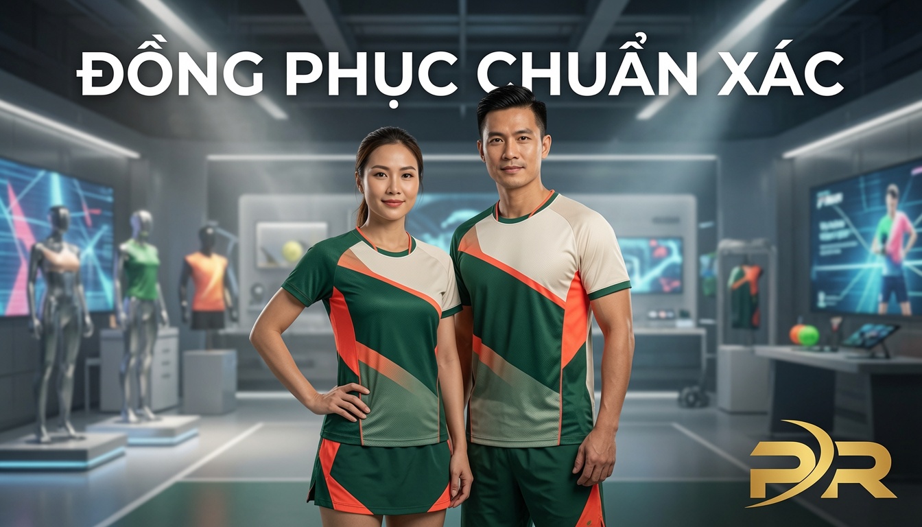 Giải Pháp Khắc Phục Lệch Hình In Trên Đồng Phục Pickleball: Quy Trình Định Vị Chuẩn Xác 100% Từ PR SPORT