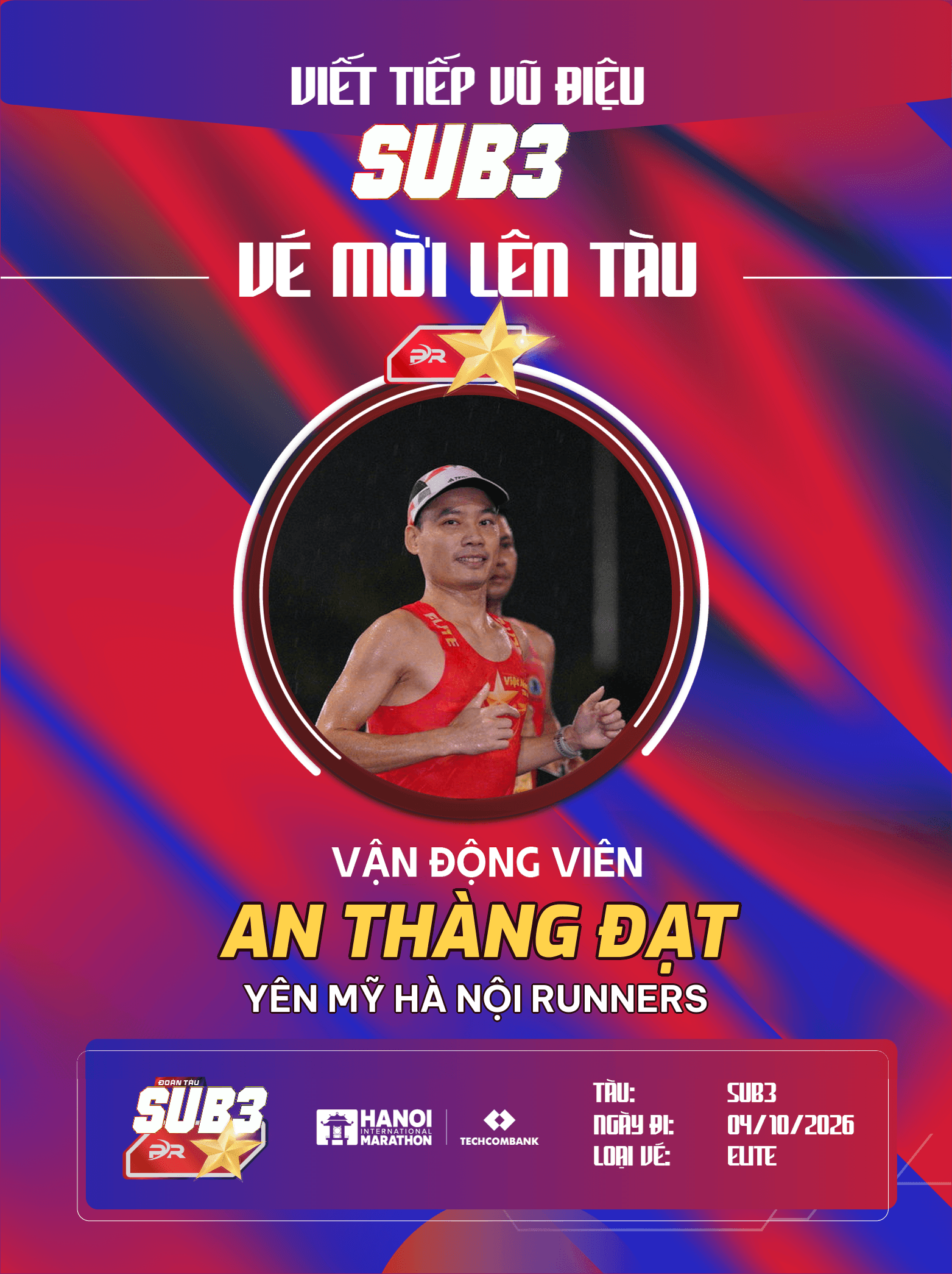 Ngô Đình Quyền: Tài Năng Trẻ 33 Runners Club Chinh Phục Đoàn Tàu Sub 3 – 2026