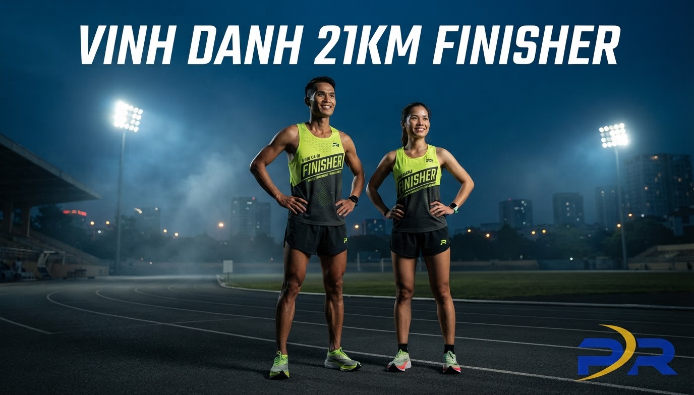 Áo Finisher 21km: Hệ Thống Nhận Diện Hiệu Năng & Phần Thưởng Xứng Tầm Cho Kỷ Lục Bán Marathon