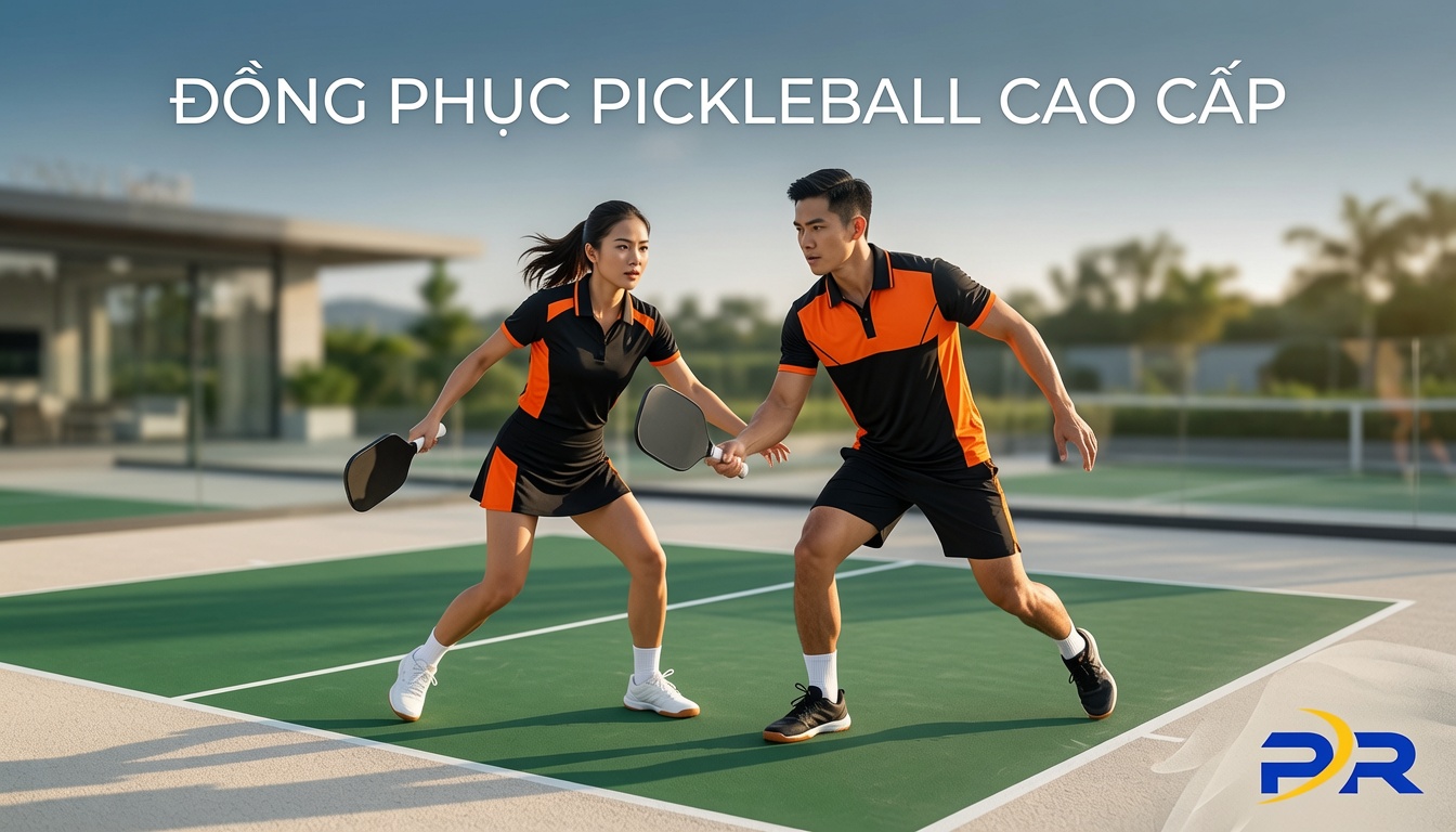 Áo Pickleball Chống Bám Mồ Hôi: Tiêu Chí Lựa Chọn Và Giải Pháp Vải Sợi Sức Mạnh Từ PR SPORT