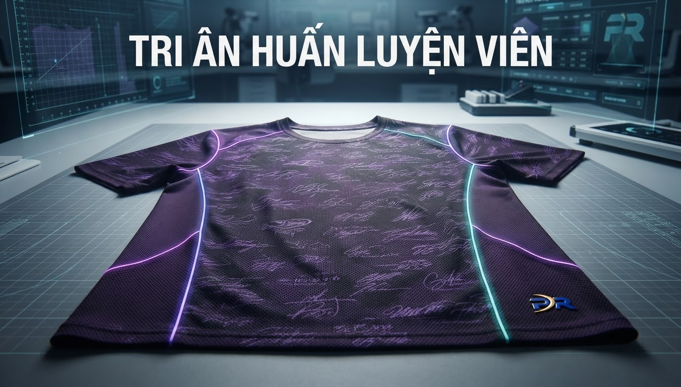Quà Tặng Tri Ân Huấn Luyện Viên Cá Nhân: Nghệ Thuật May Đo Áo Kỷ Niệm Tích Hợp Chữ Ký Số Hóa Độc Bản