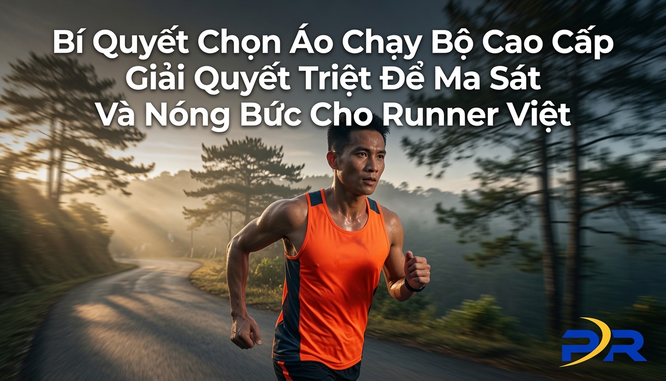 Bí Quyết Chọn Áo Chạy Bộ Cao Cấp Giải Quyết Triệt Để Ma Sát Và Nóng Bức Cho Runner Việt