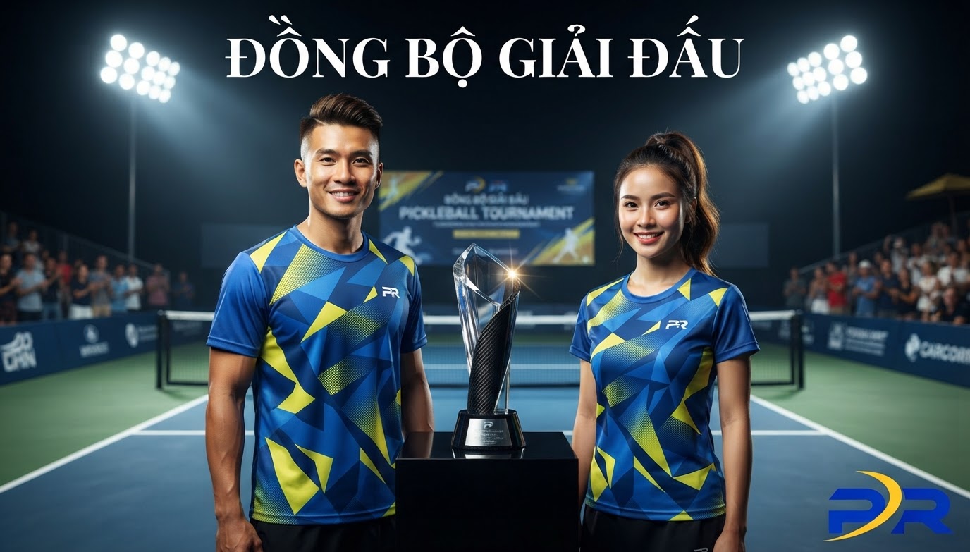 Nghệ Thuật Đồng Bộ Kỷ Niệm Chương Và Đồng Phục Giải Đấu Pickleball: Thiết Kế Bộ Nhận Diện Đẳng Cấp Chuyên Nghiệp