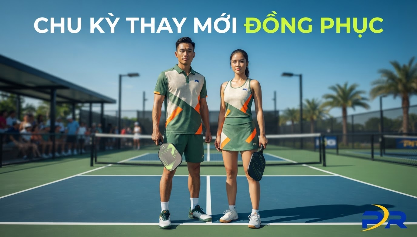 Chu Kỳ Thay Mới Đồng Phục Pickleball Cao Cấp: Tối Ưu Hiệu Suất Và Bản Sắc Thương Hiệu