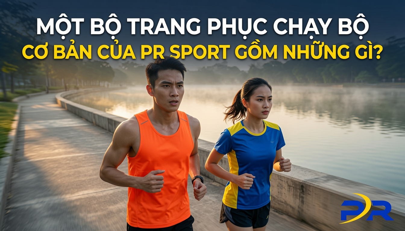 MỘT BỘ TRANG PHỤC CHẠY BỘ CƠ BẢN CỦA PR SPORT GỒM NHỮNG GÌ?