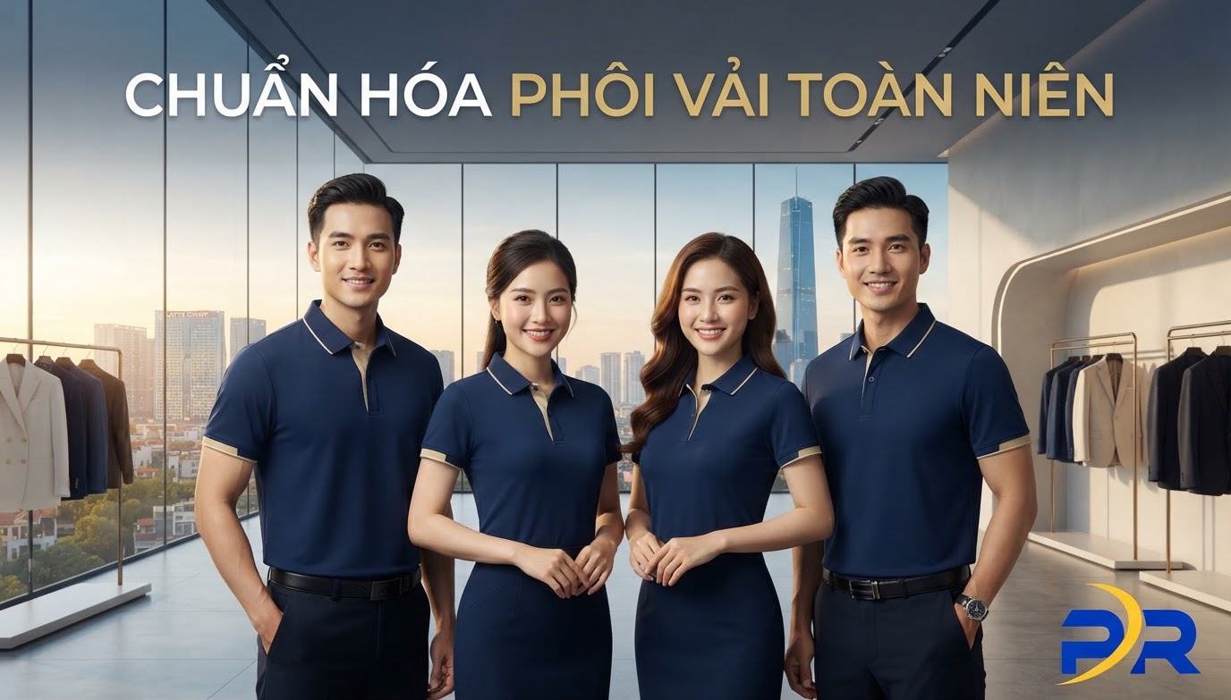 Chiến Lược Tối Ưu Hóa Đơn Giá Bằng Cách Chuẩn Hóa Phôi Vải Cho Toàn Bộ Sự Kiện Doanh Nghiệp Trong Năm
