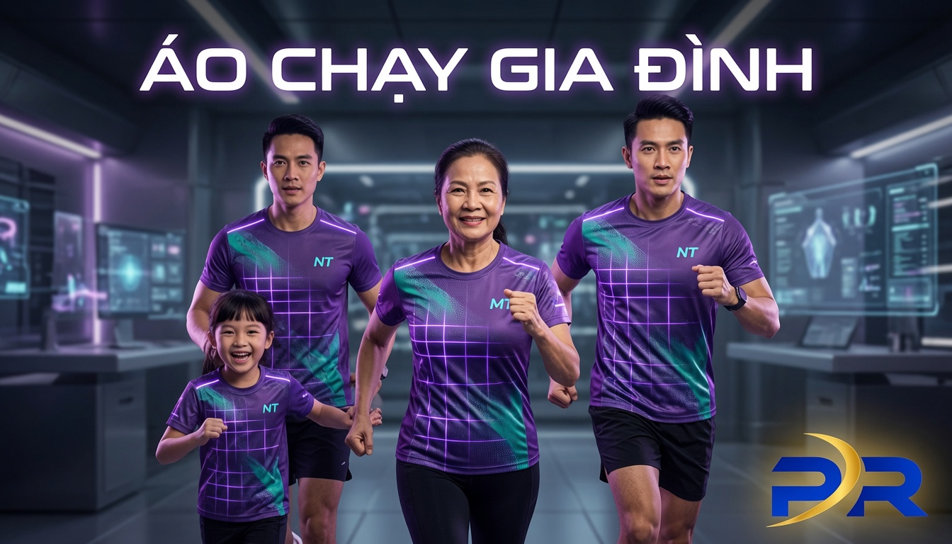 Giải Pháp Thiết Kế Áo Chạy Bộ Cá Nhân Hóa Cho Nhóm Chạy Gia Đình: Tối Ưu Ergonomic, Gắn Kết Thành Viên Và Nâng Tầm Trải Nghiệm Đường Đua