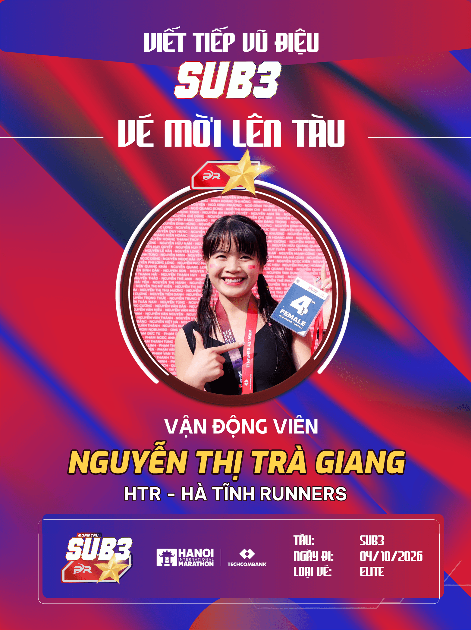 Nguyễn Thị Trà Giang: Nữ Dược Sĩ Bền Bỉ Cùng Đoàn Tàu Sub 3 – 2026