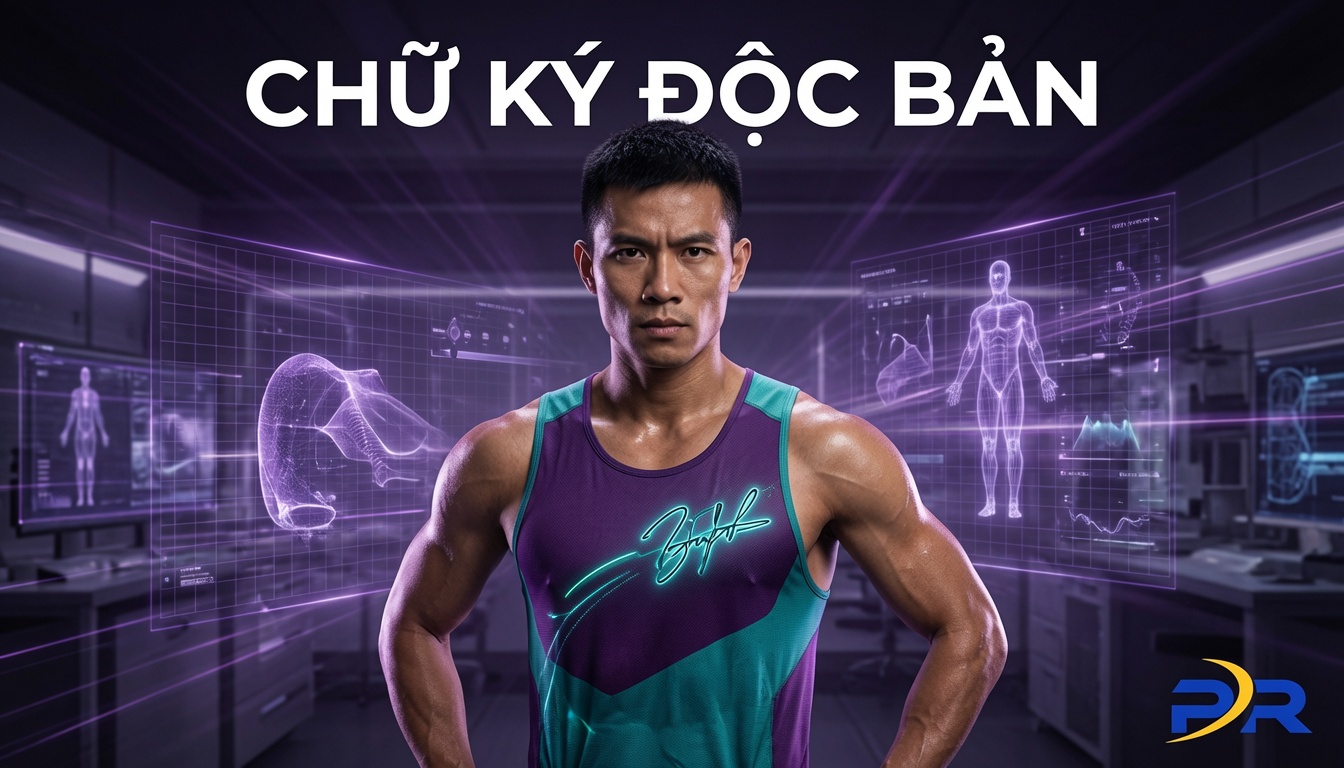 Bản Sắc Độc Bản: Giải Pháp Cá Nhân Hóa Áo Chạy Bộ Với Chữ Ký Tay Chính Chủ Tại PR SPORT