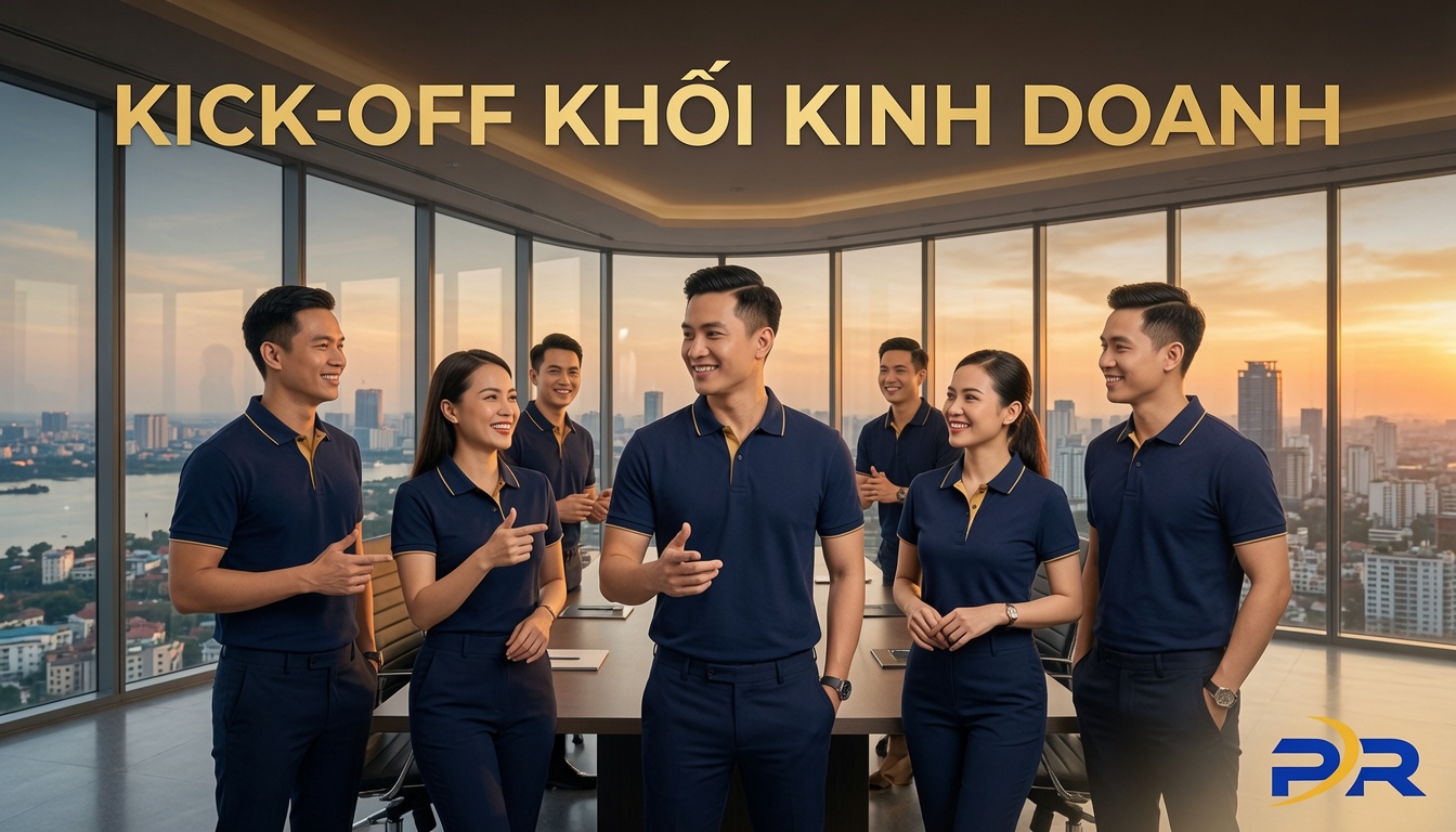 Giải Pháp Thiết Kế Đồng Phục Kick-Off Đầu Năm Cho Khối Kinh Doanh: Bứt Phá Doanh Số, Khẳng Định Vị Thế Doanh Nghiệp