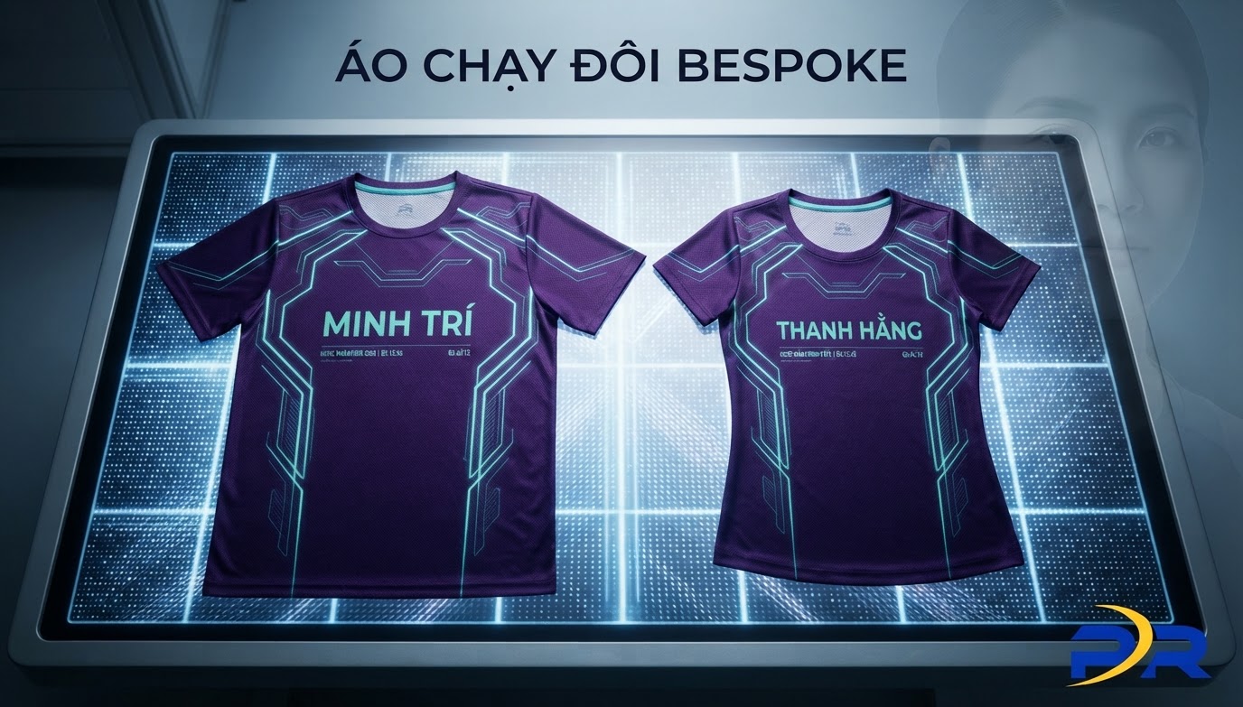 Giải Pháp Thiết Kế Áo Đôi Cá Nhân Hóa Cao Cấp Cho Bạn Thân Cùng Chạy - Running Besties