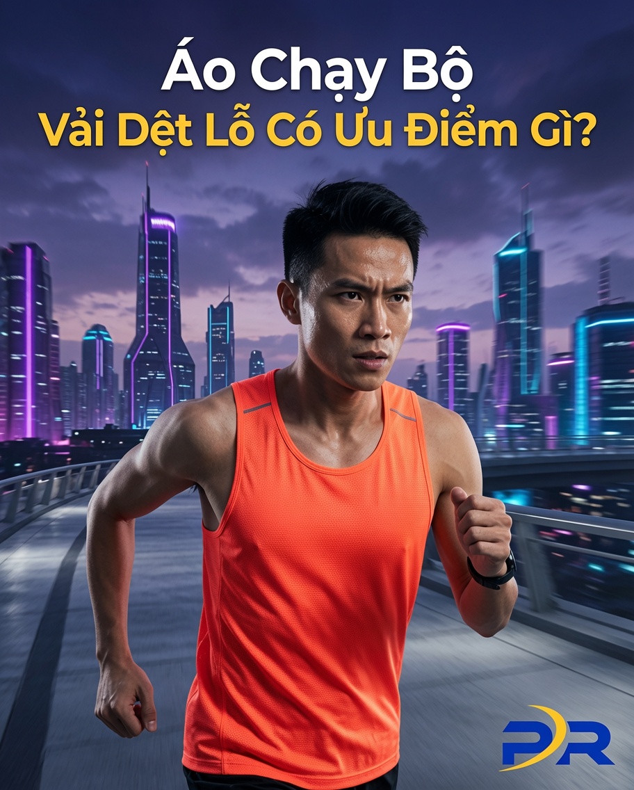 Áo Chạy Bộ Vải Dệt Lỗ Có Ưu Điểm Gì?